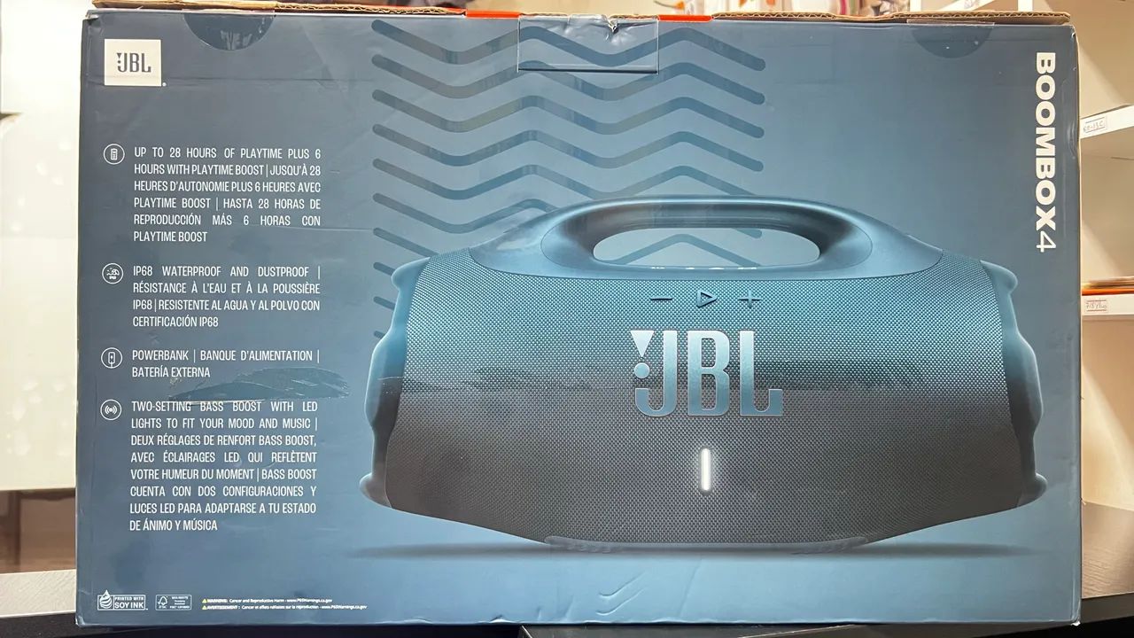 BOOMBOX 4 - ORIGINAL - LACRADA - AZUL