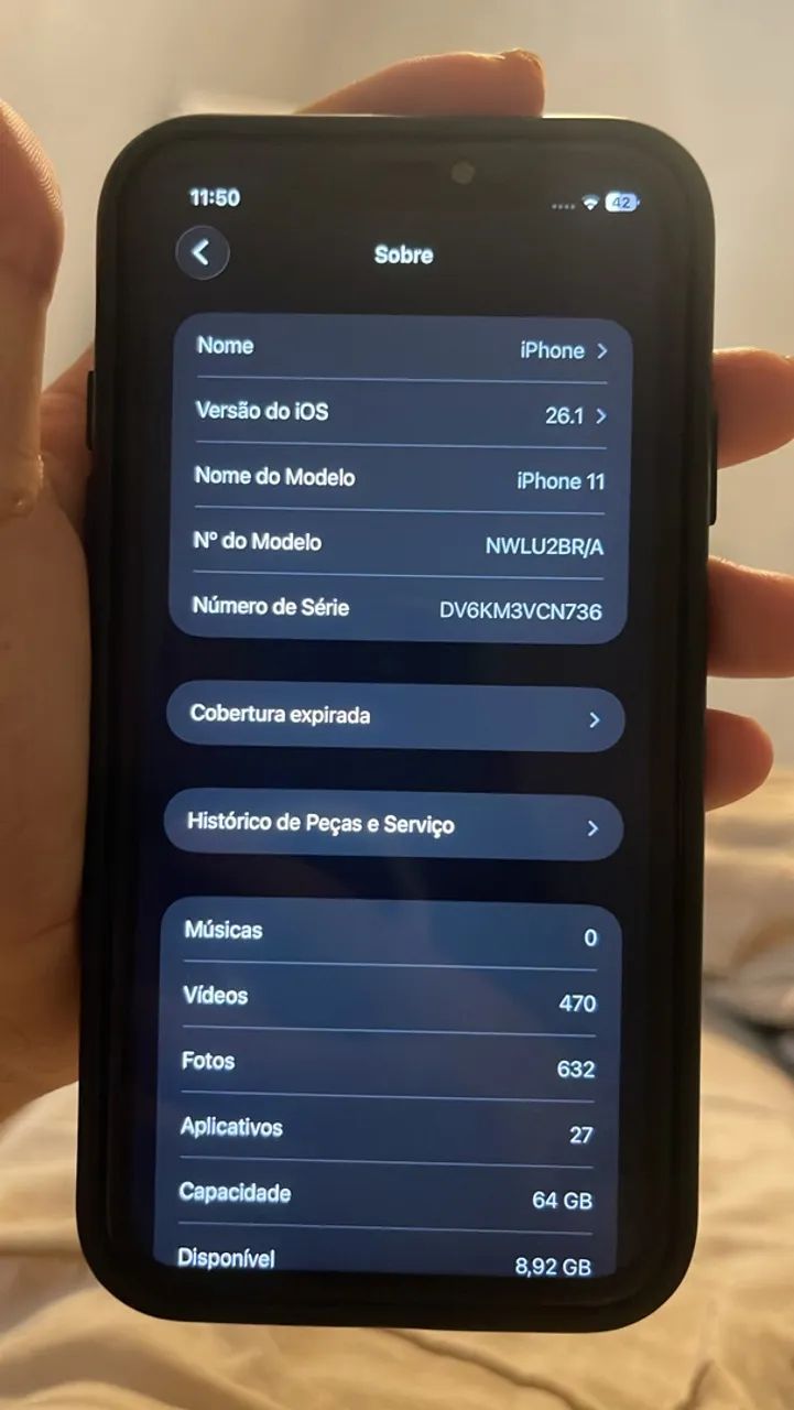 iPhone 11 branco  - Foto 3