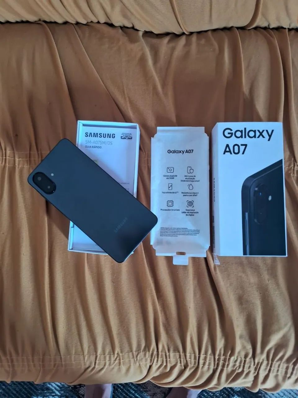 Samsung A07 128 $500 troco por outro celular com NFC. - Foto 2