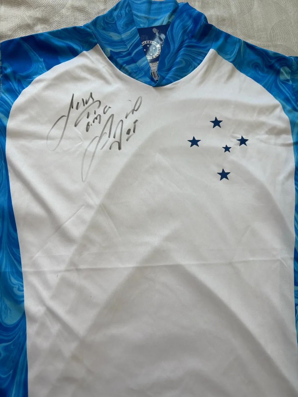 Camisa autografada 