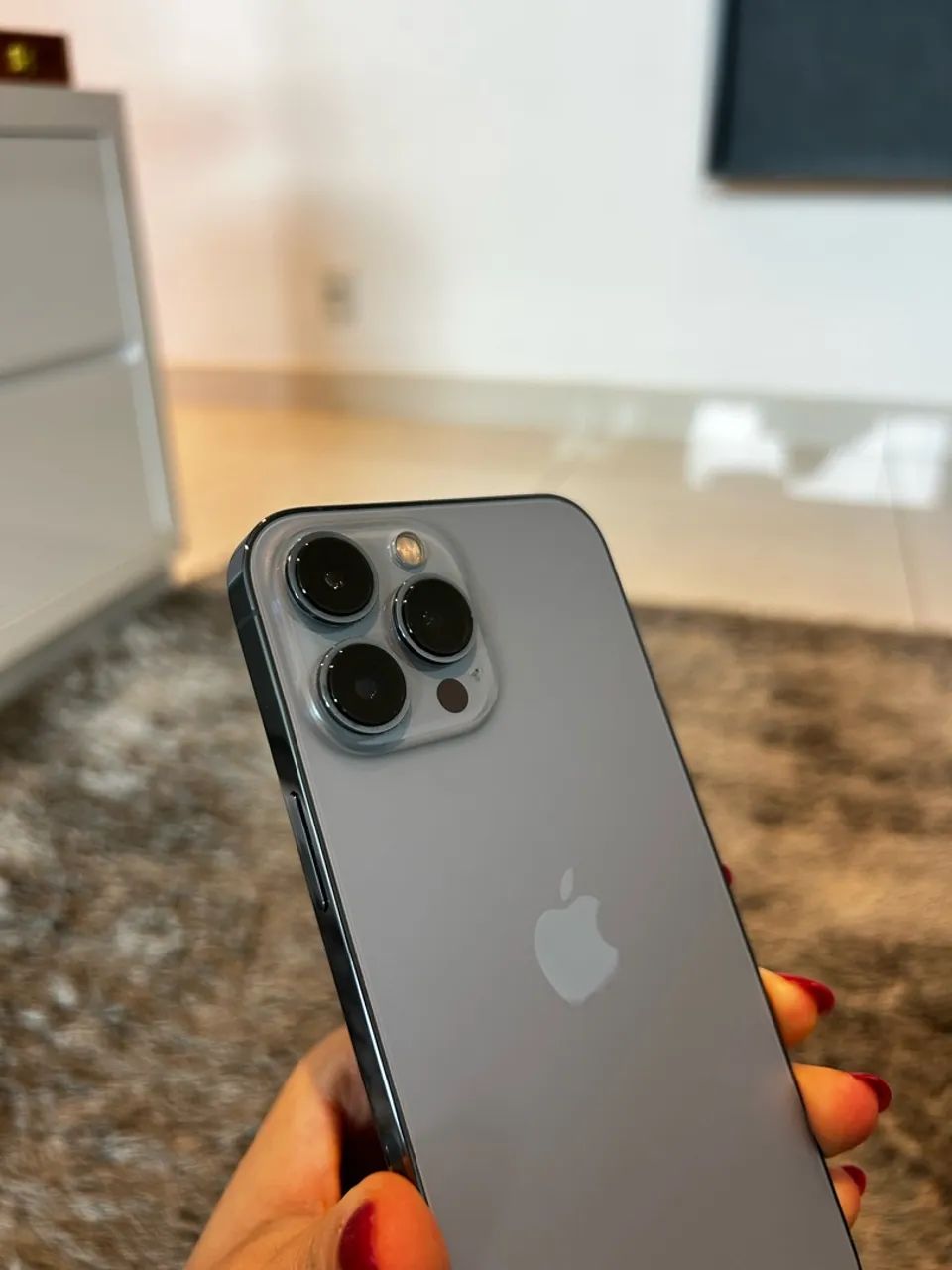 iPhone 13 Pro Max 128GB, Cor: azul-sierra - Foto 4