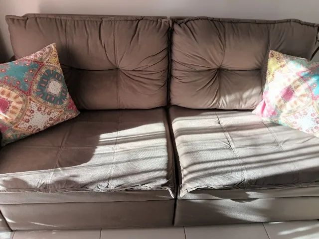 Sofá retrátil atlantida móveis  - Foto 4