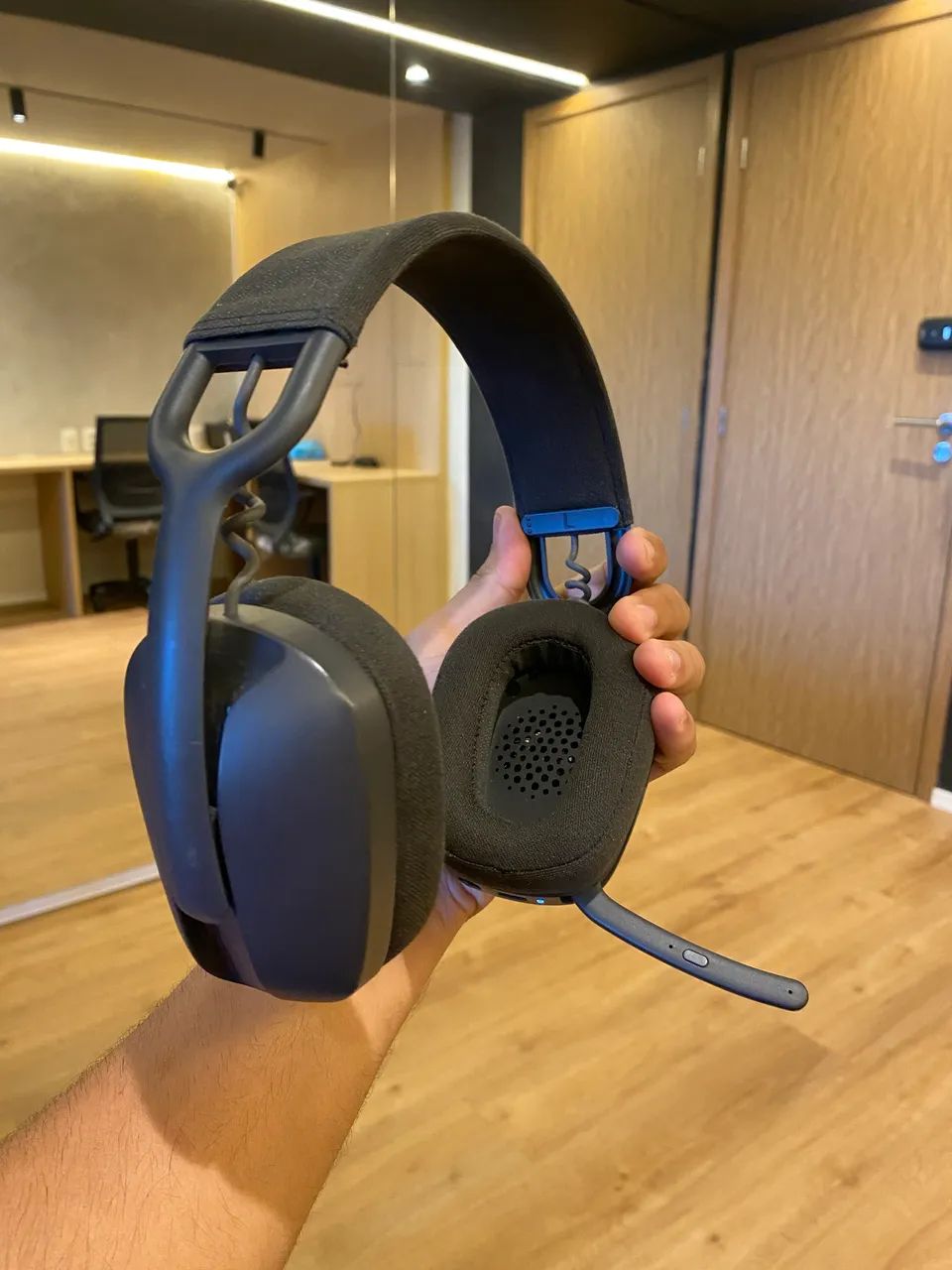 HEADSET LOGITECH ZONEVIBE 100 - SEM FIO - Foto 5