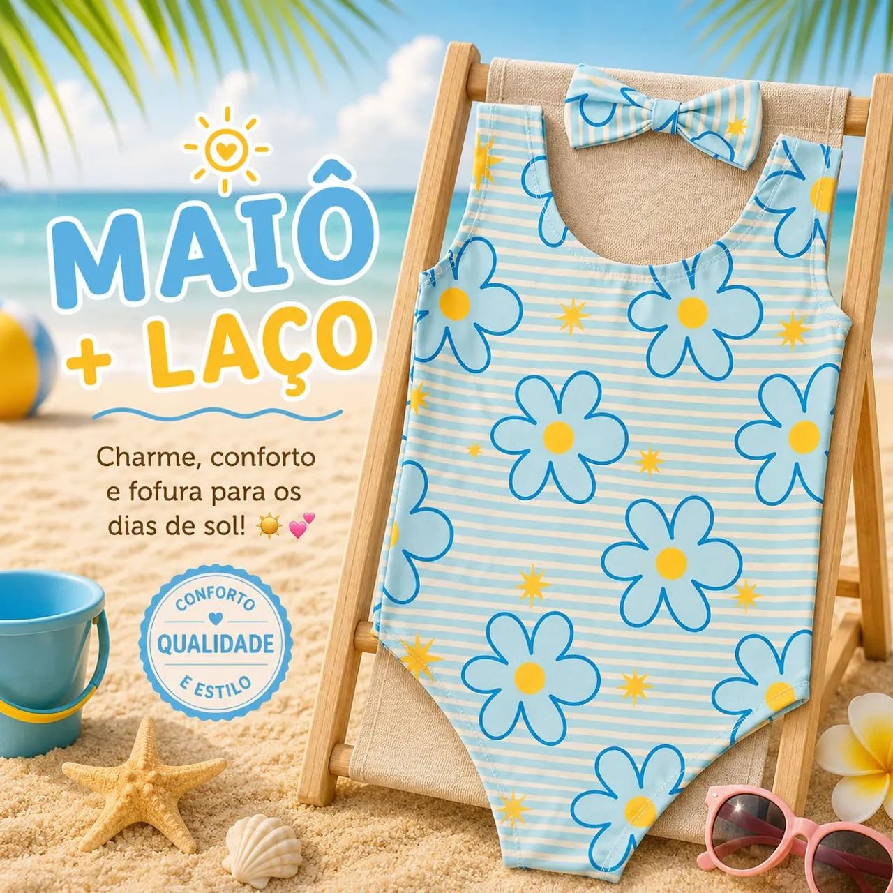 Maiô Bory Infantil  - Foto 3