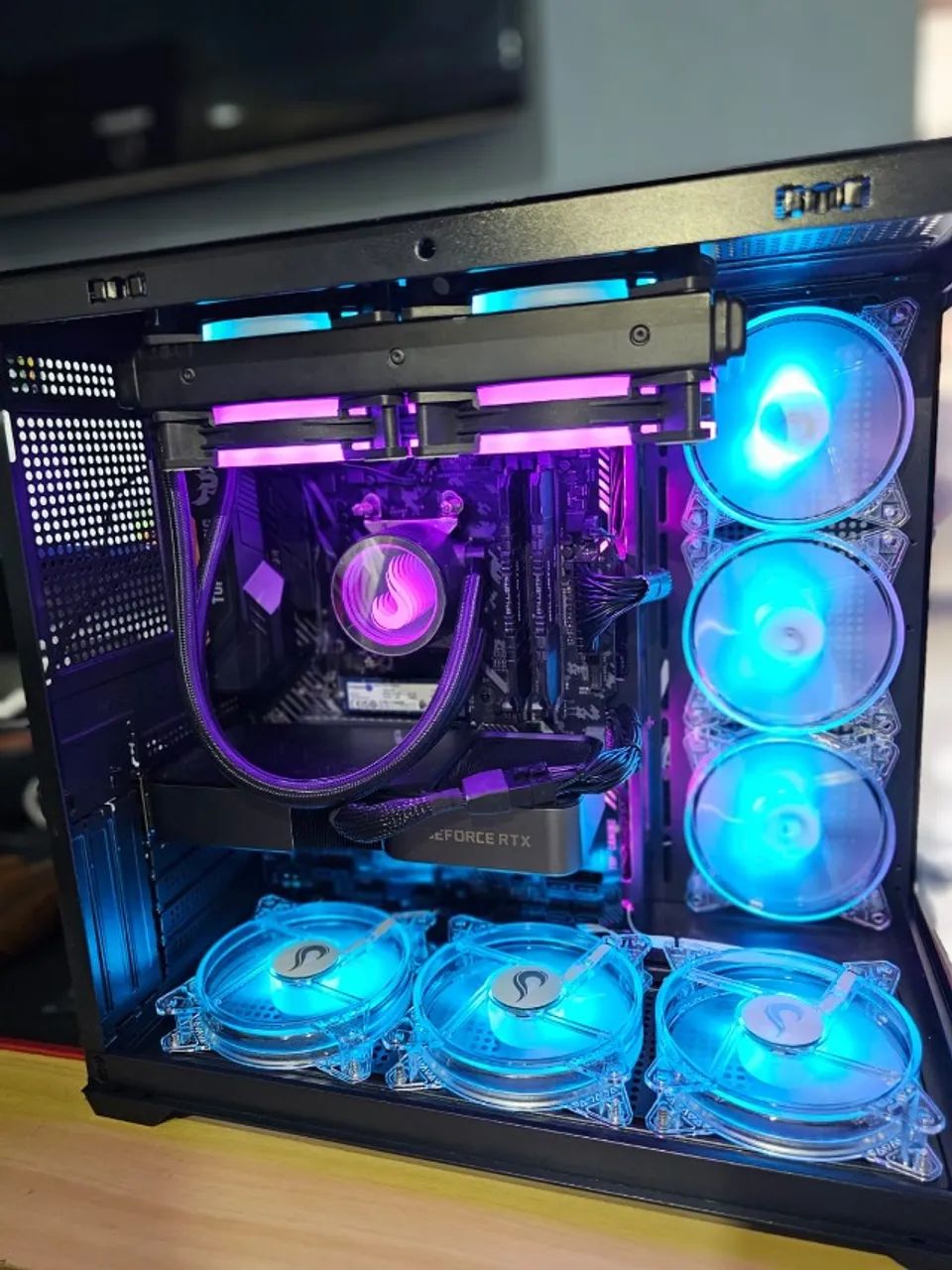 Computador Gamer Ryzen 9 RTX Nvme roda tudo....1 ano de garantia