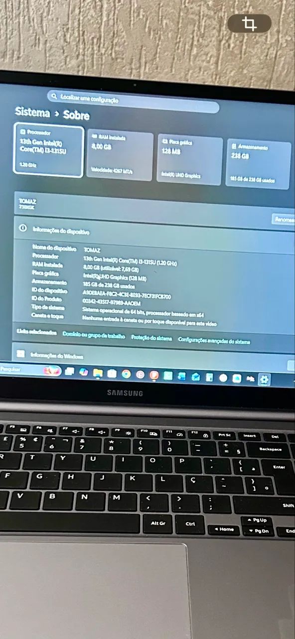 Notebook Samsung  - Foto 4