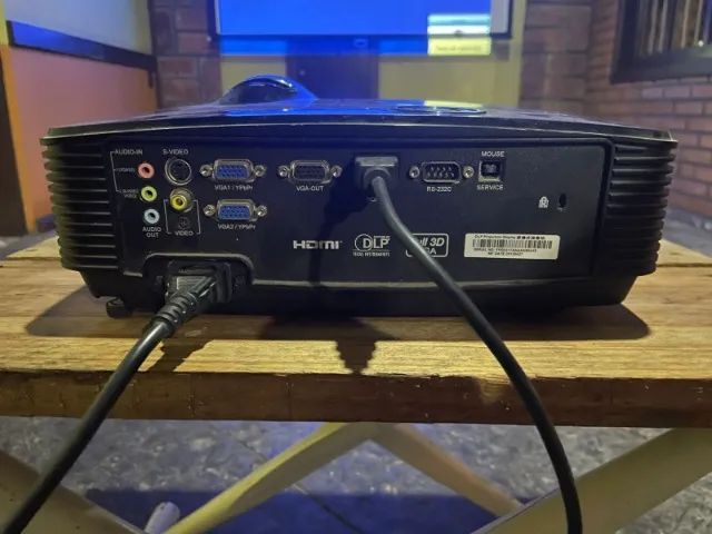 Projetor optoma DAEXNZGU + TELA RETRATIL 100 POLEGADAS | OL-002-046 - Foto 4