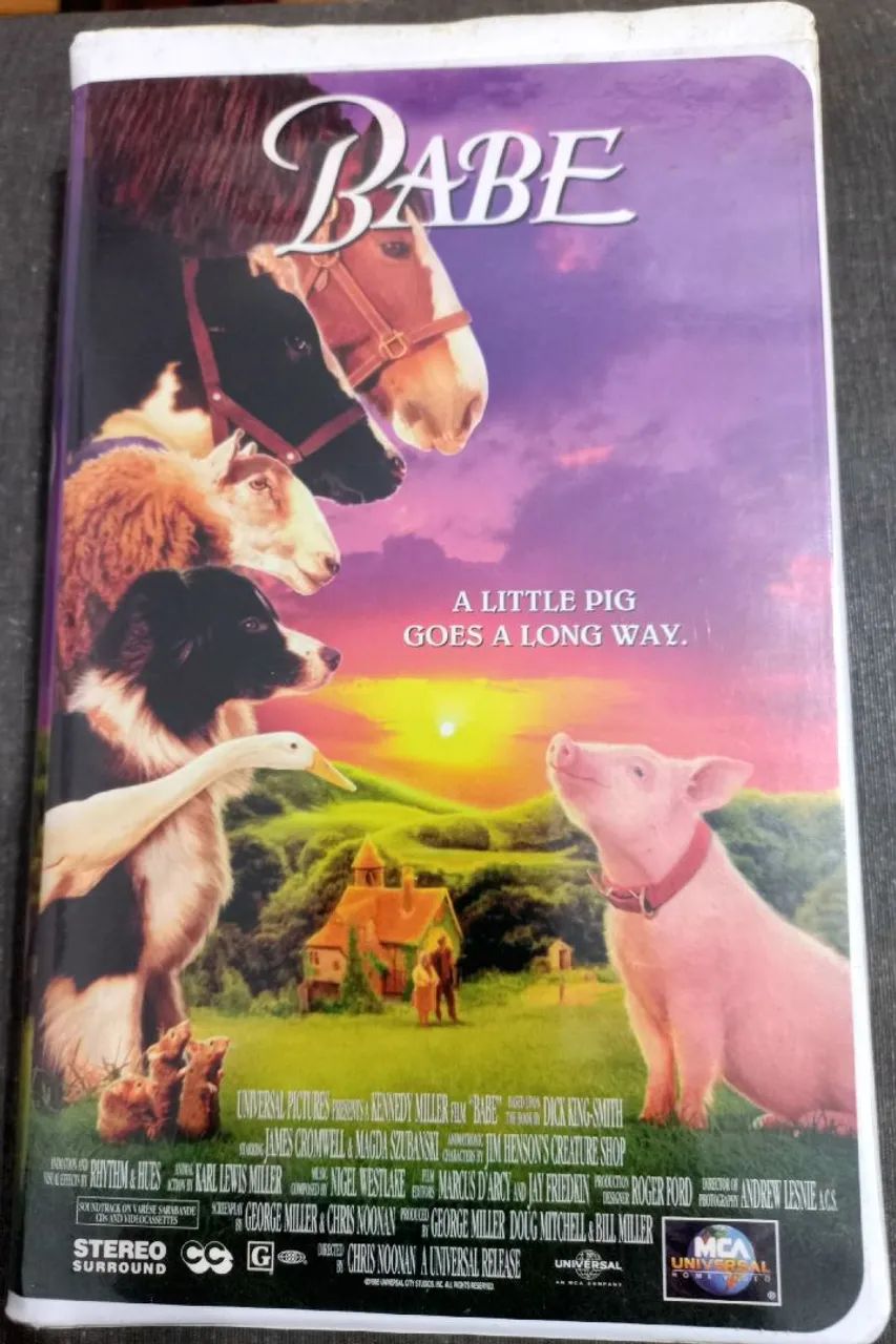 Fita VHS BABE Original