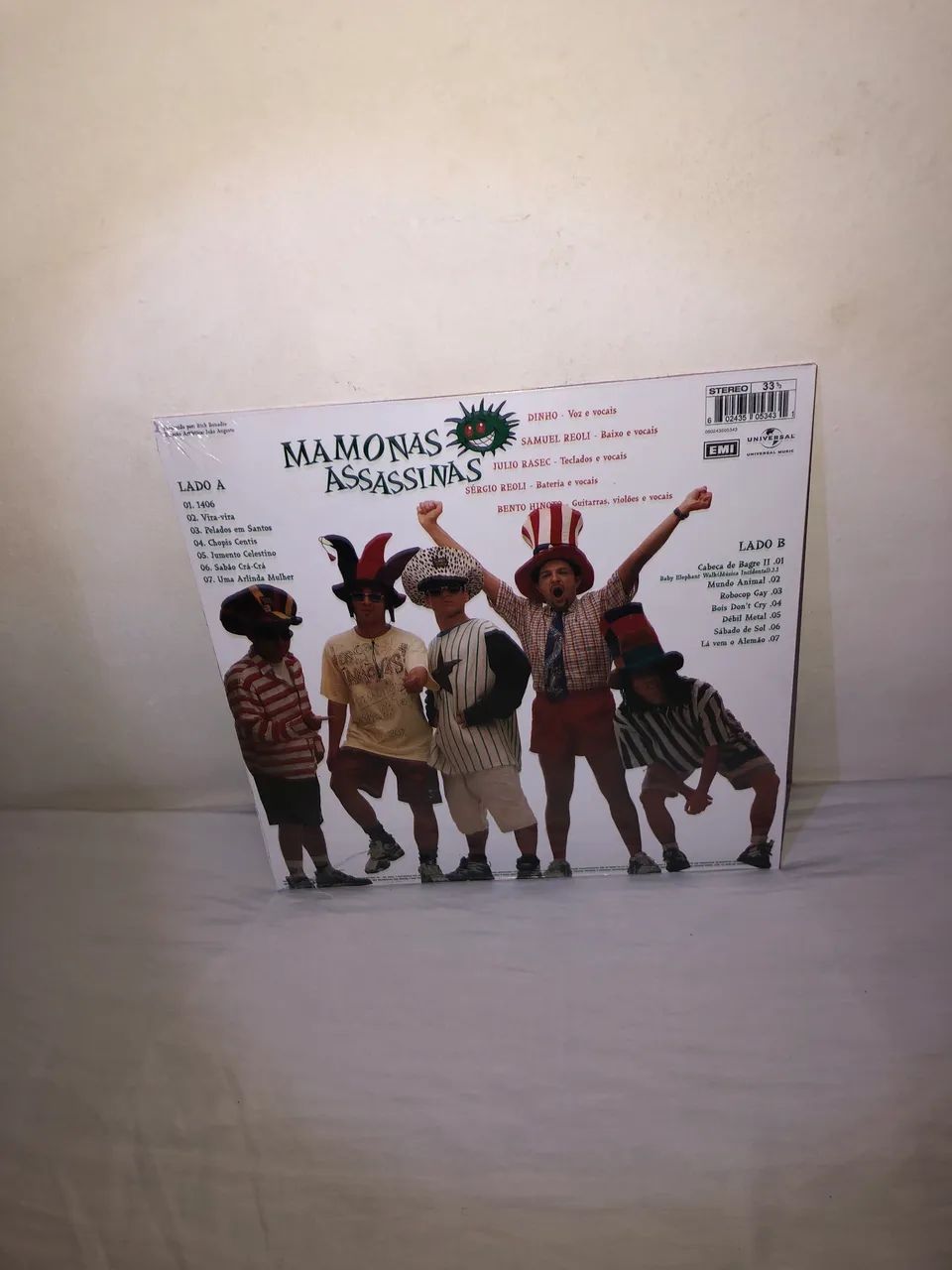 Mamonas Assasinas LP edição limitada vermelho vinil - Foto 3