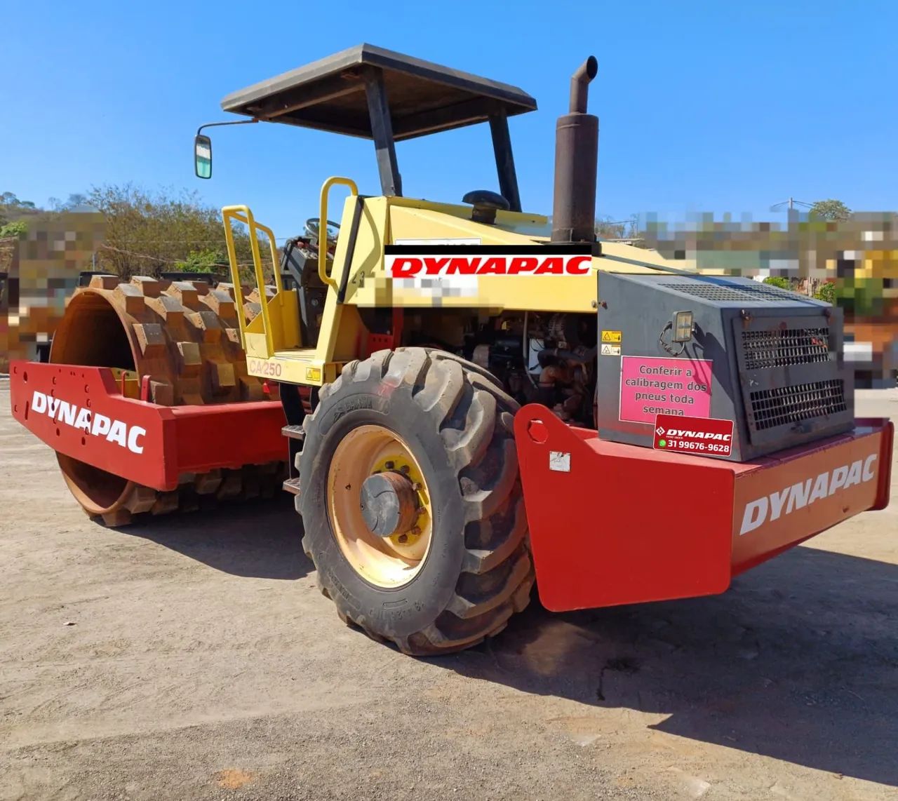 Rolo compactador Dynapac CA250  - Foto 3