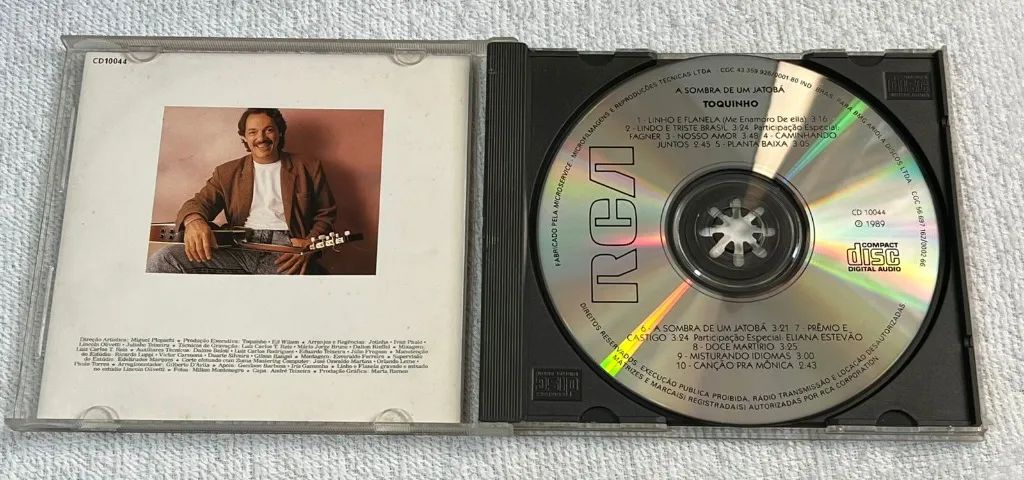 CD Toquinho - à sombra de um jatobá - Foto 2