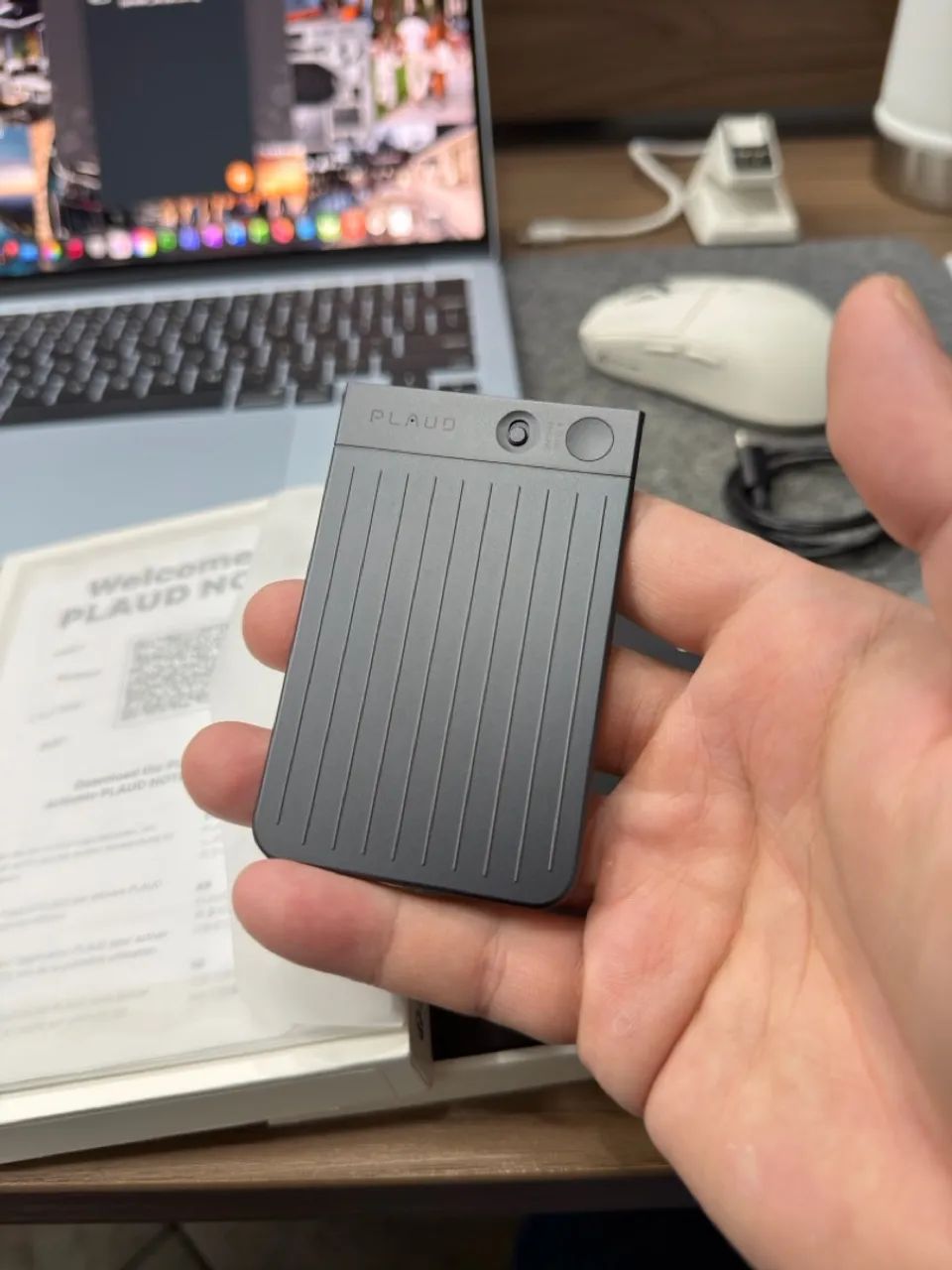 Plaud Note 64GB Cinza - Foto 3