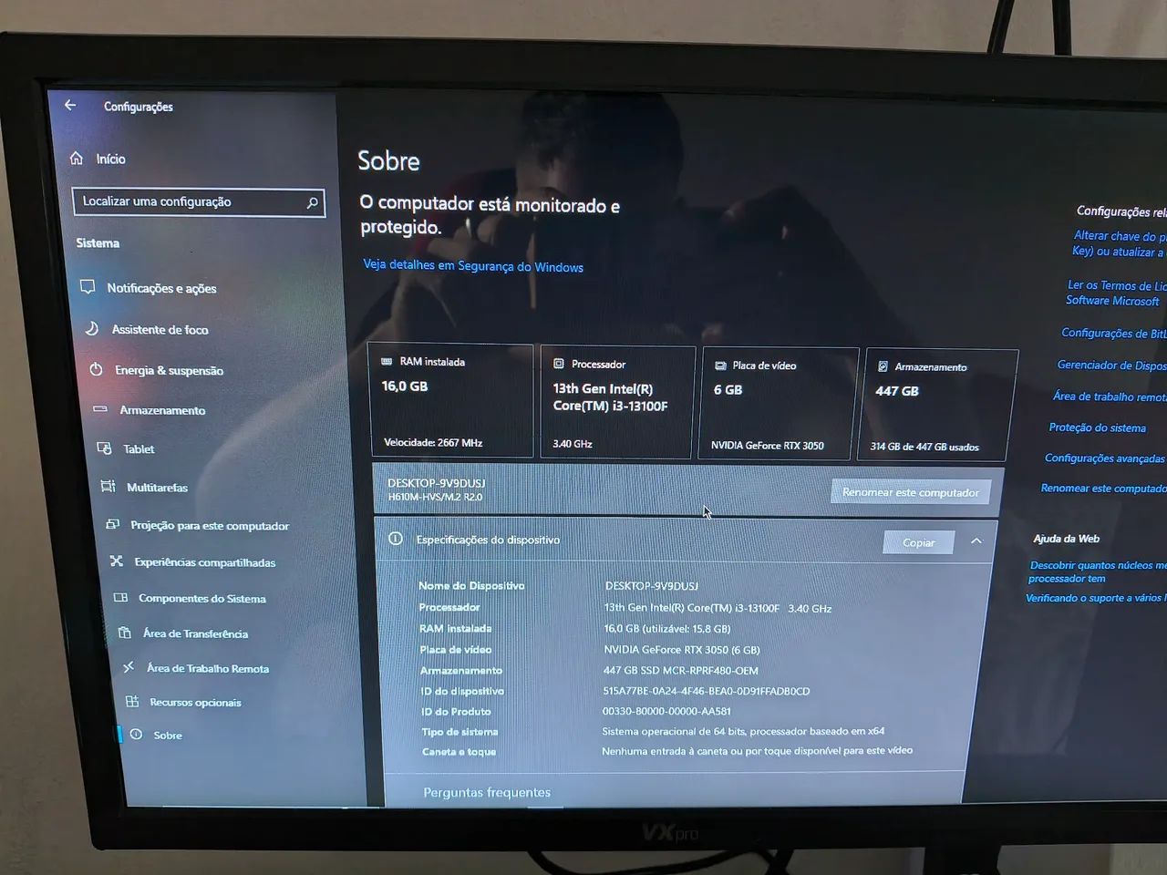 SETUP GAMER COMPLETO  - Foto 3