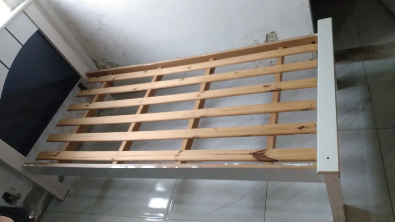 Cama e colchão Ortobom  - Foto 4