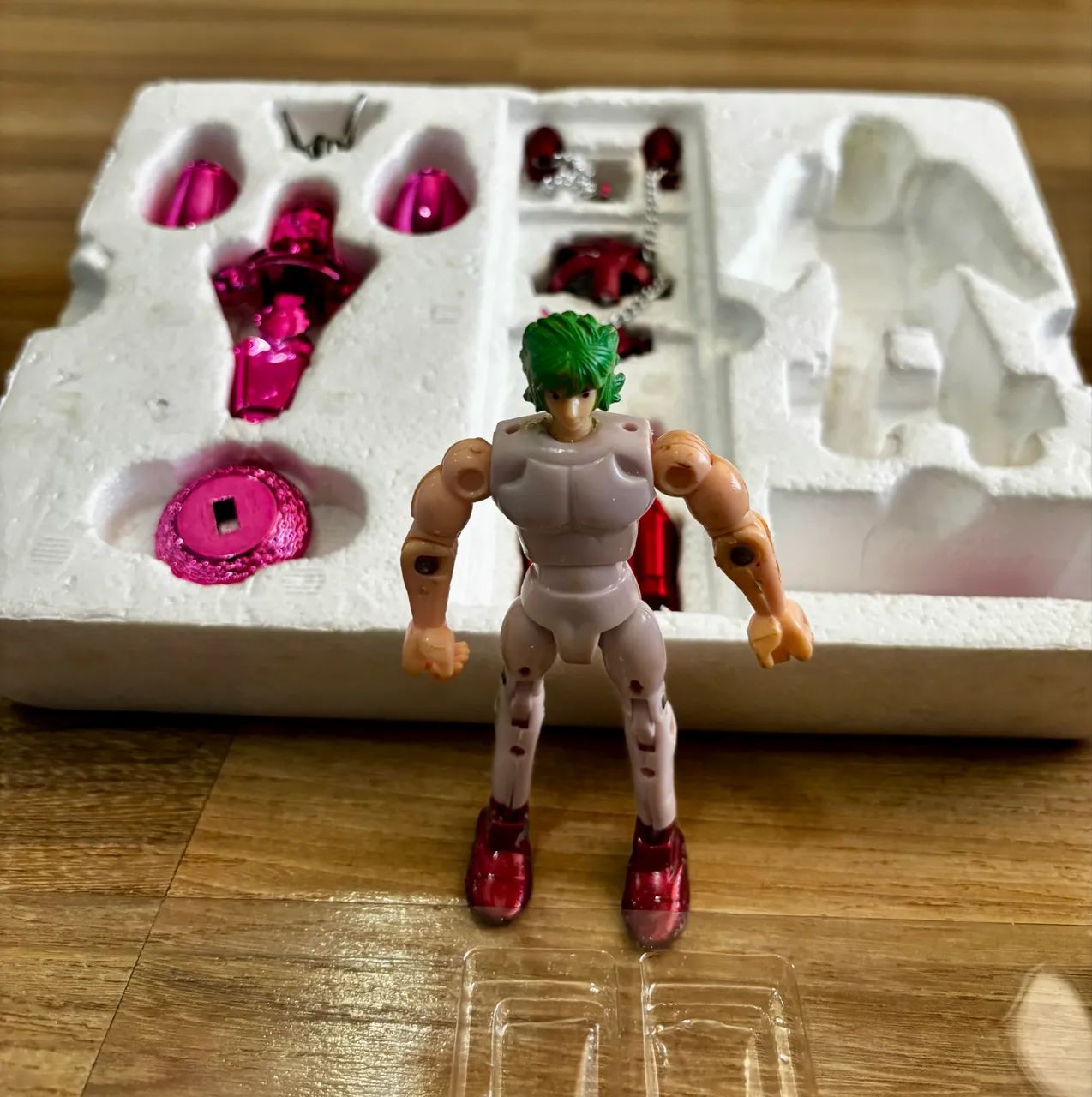 Cavaleiro do zodíaco Shun de Andrômeda ST fighter - Brinquedos e