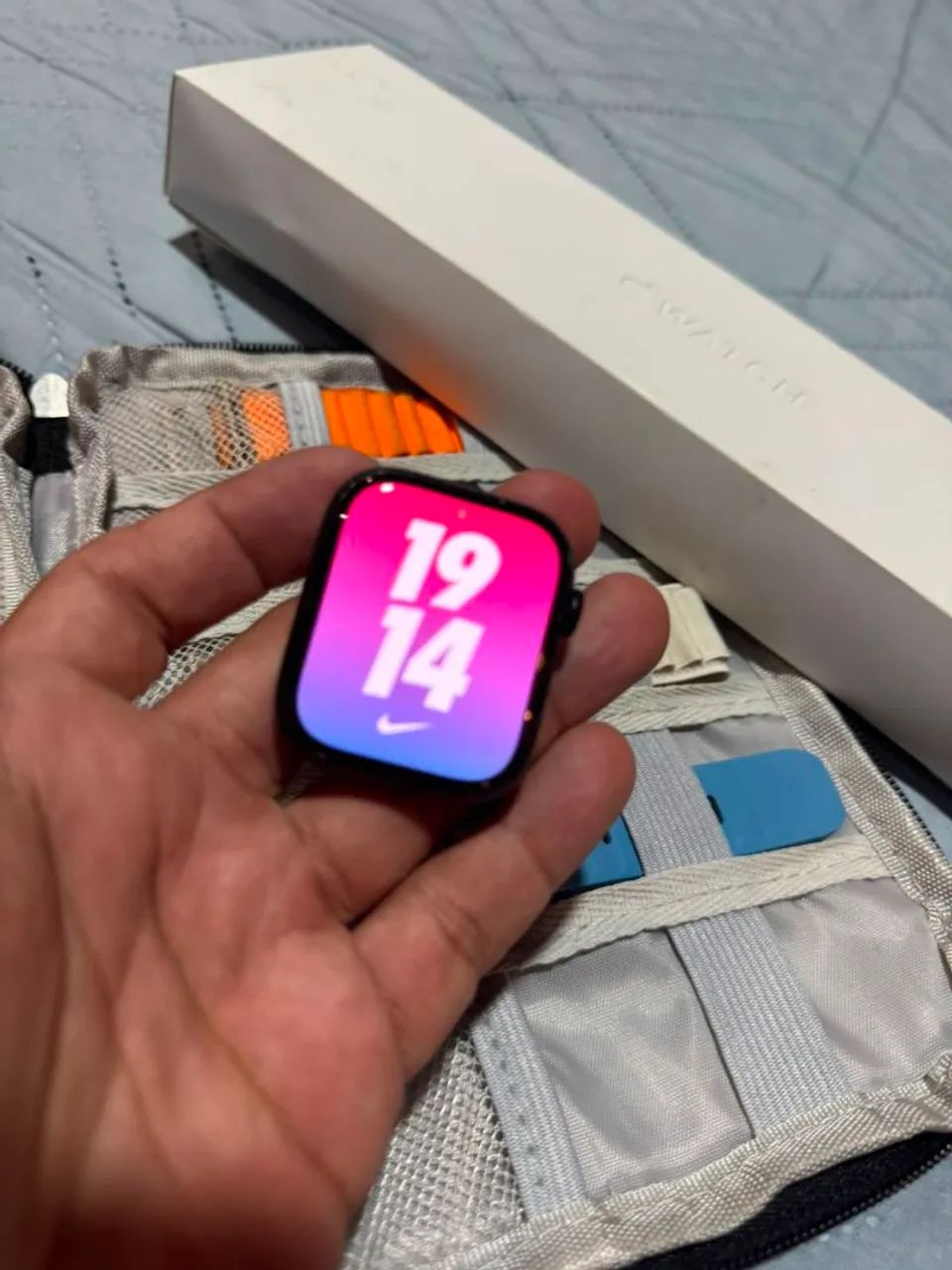 V/T Apple watch 8 45mm completo( troco por Galaxy watch 8 ou ultra).