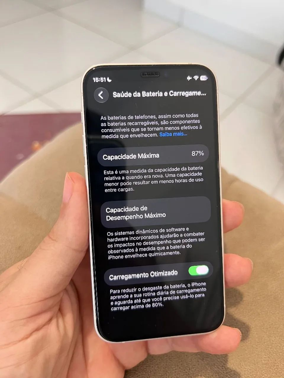 iPhone 12 mini 64GB com garantia - Foto 4