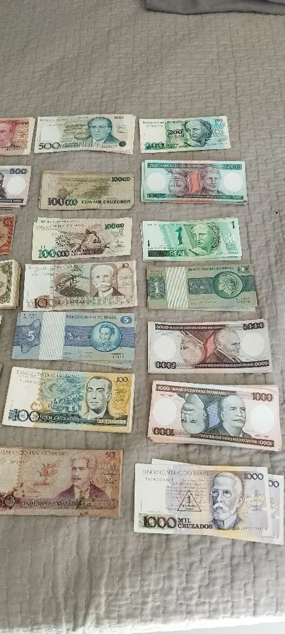 Notas/Cédulas antigas