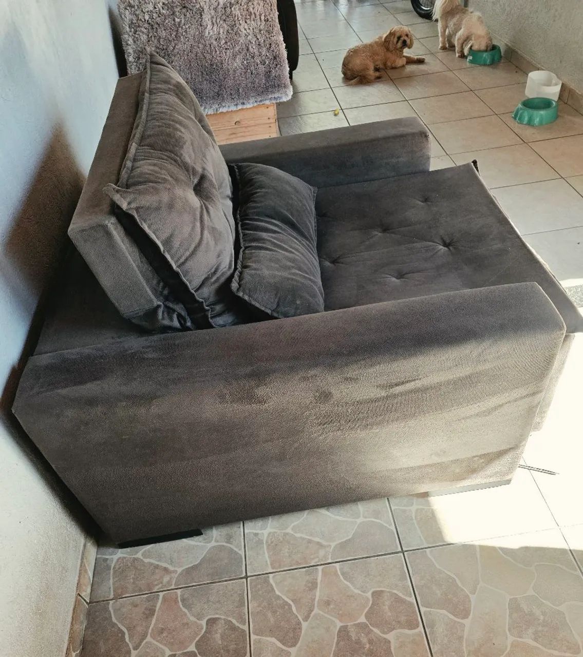 SOFÁ DO PAPAI (Desapego). - Foto 2
