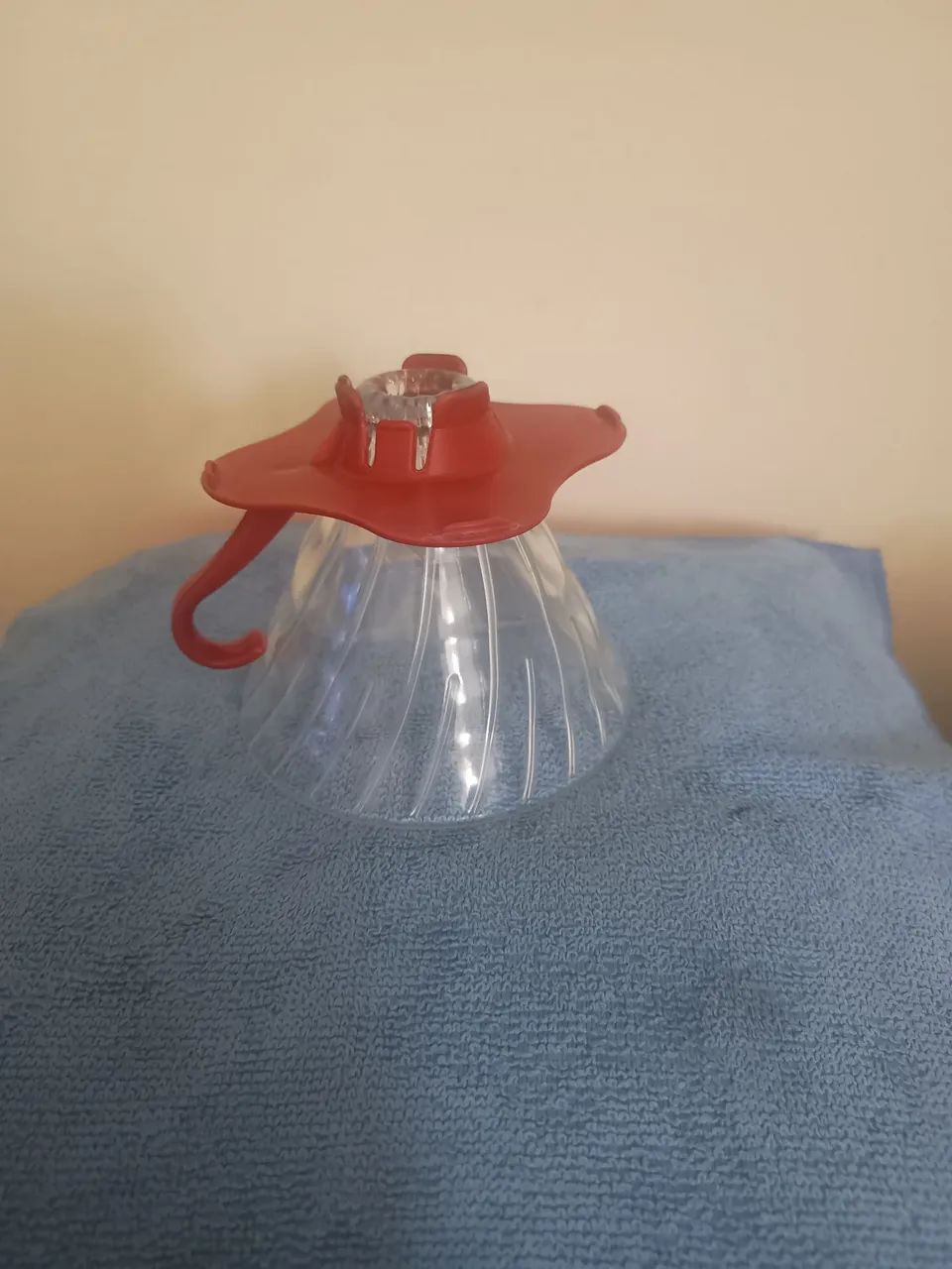 Coador de café Hario V60 de vidro, vermelho - Foto 6