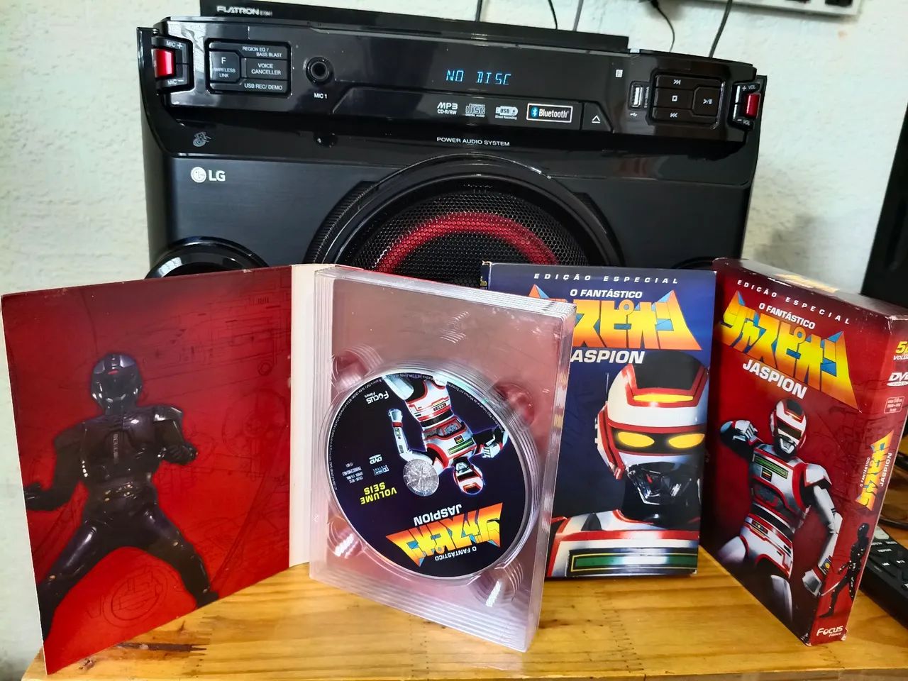 DVD BOX JASPION COMPLETO - DVD, Blu-Ray e Vídeo Cassete - Pestana