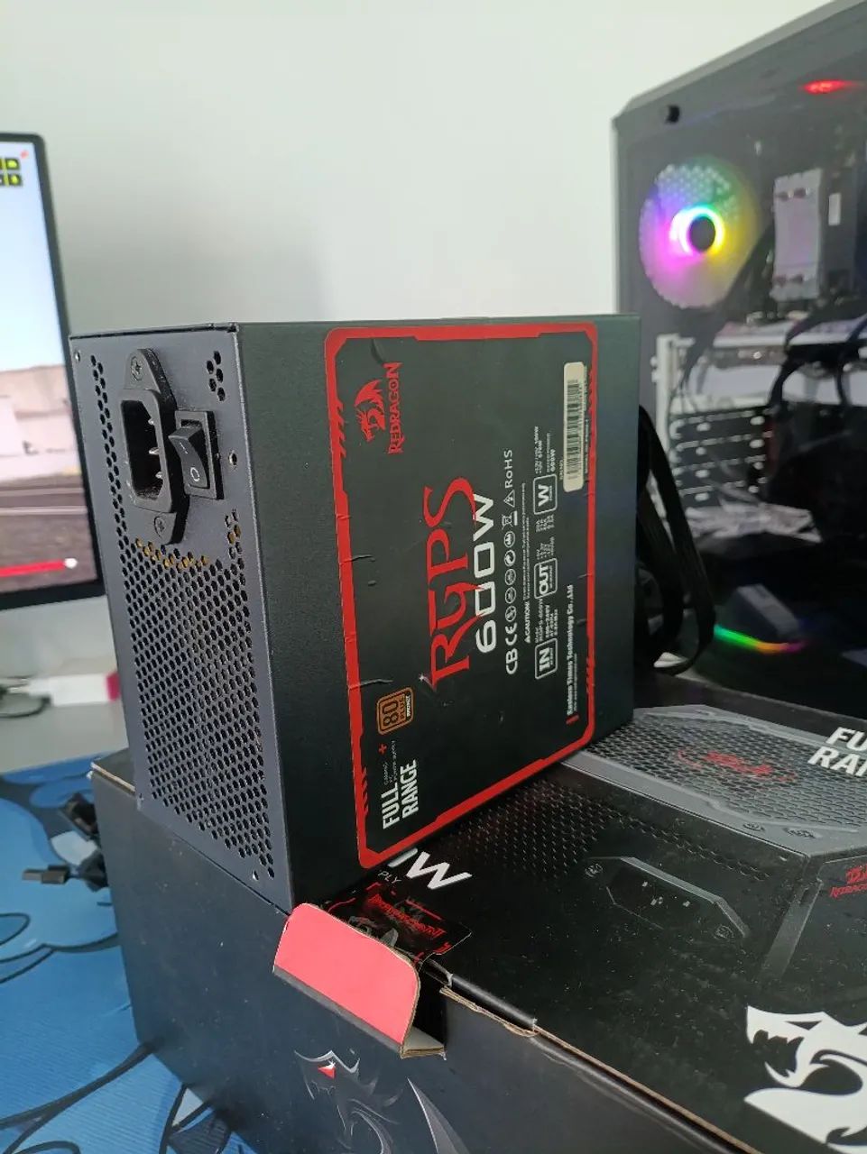 Fonte Redragon 600w  - Foto 2