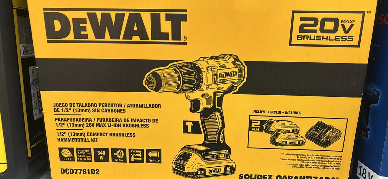 Parafusadeira Dewalt 20V 