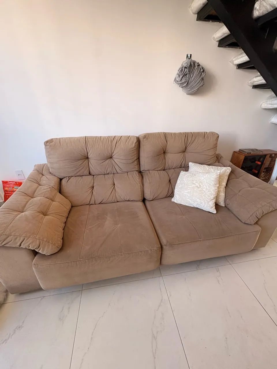 Sofá reclinável 