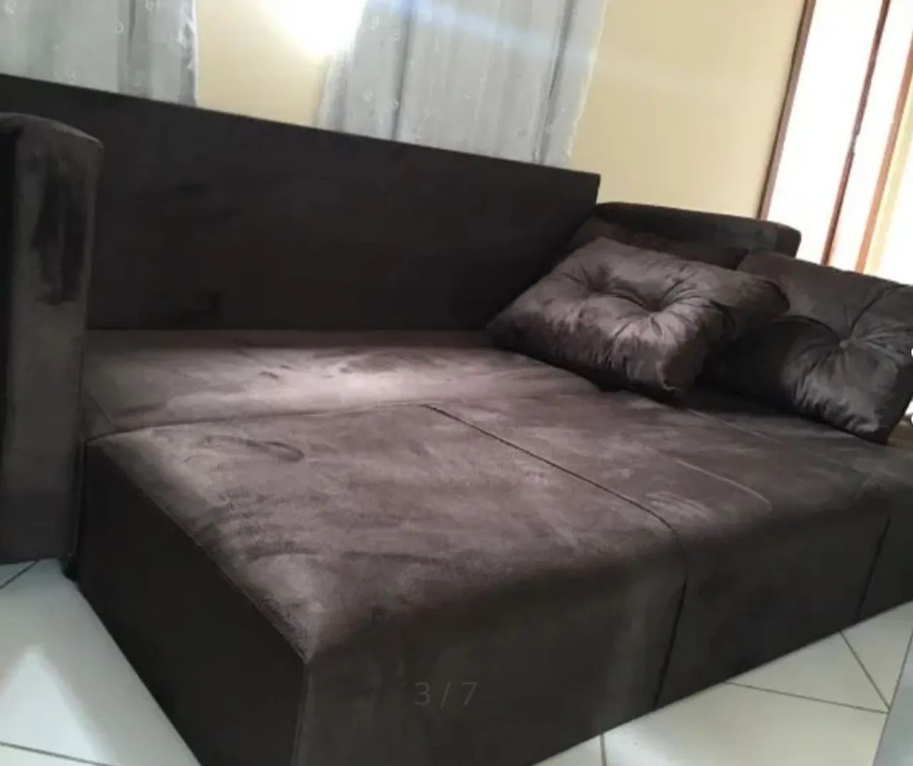 SOFÁ CAMA CASAL, lindo e funcional! - Foto 3