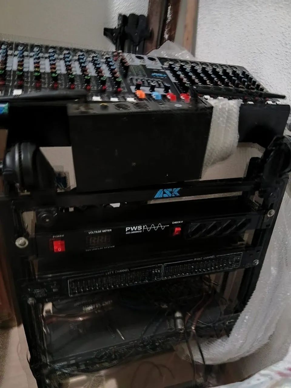 Mesa de som completa