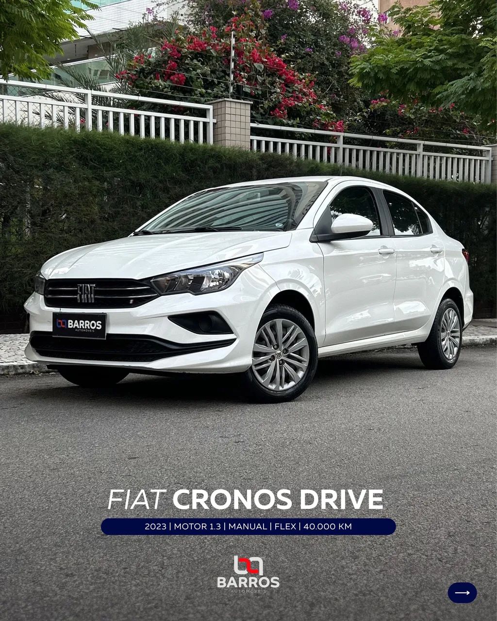 Fiat Cronos Drive 1.3 8V Flex 2023