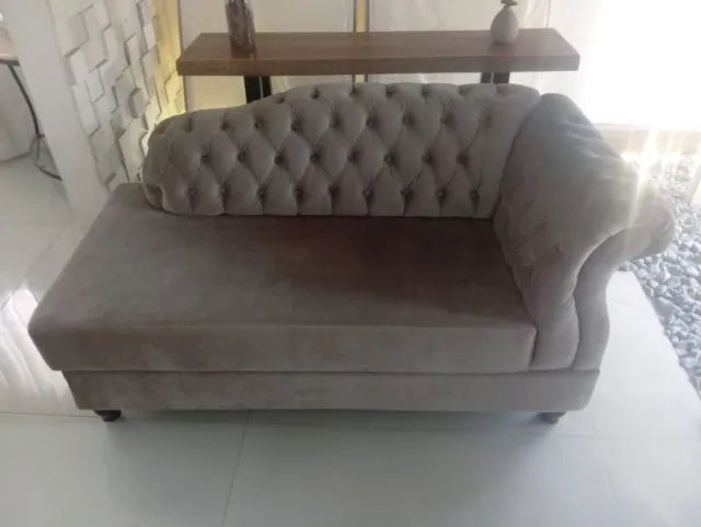 Recamier Capitone luxo ( material nobre, não é de loja popular )  - Foto 2