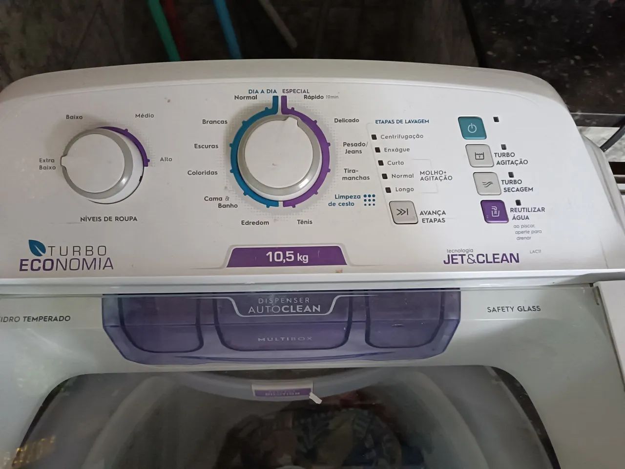 Máquina de lavar 10,5kg Eletrolux  - Foto 4