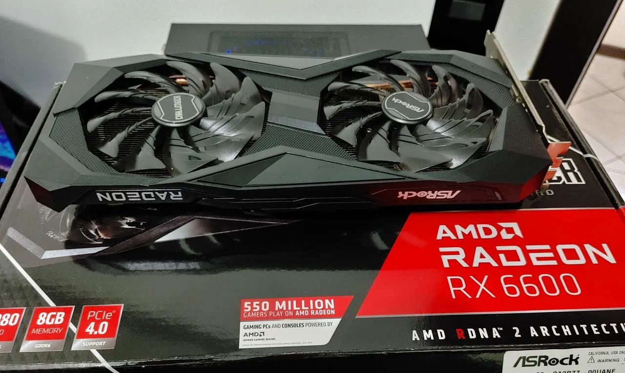 AMD RX 6600 ASROCK SEMI NOVA