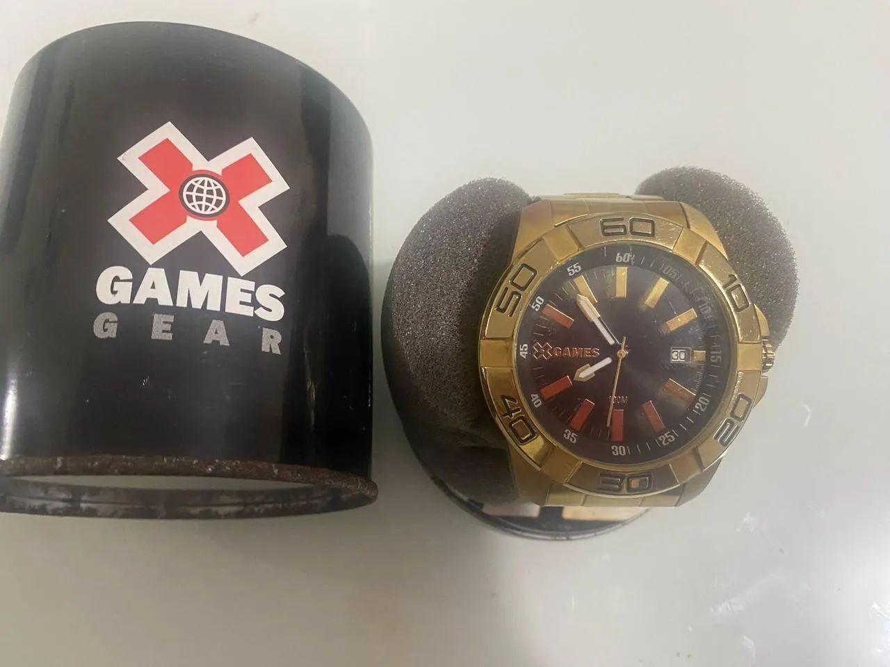 Vendo Relógio XGames 100 metros Dourado 