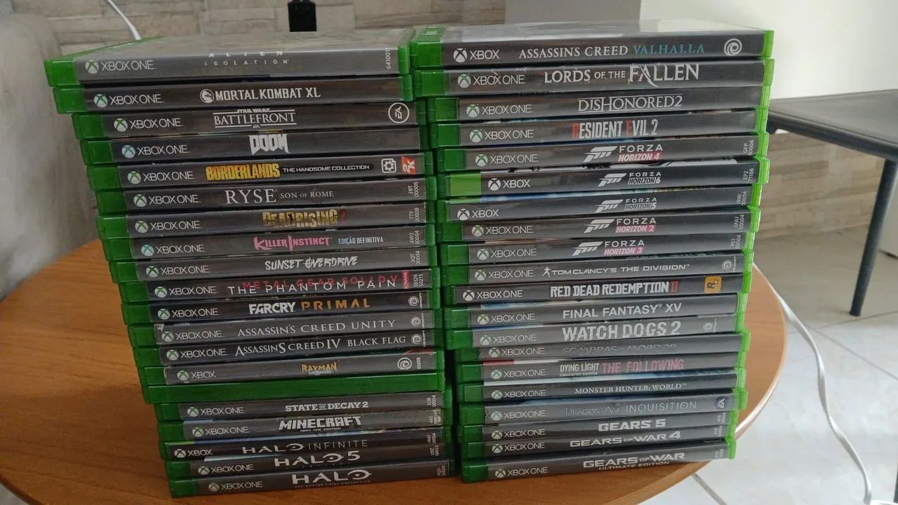 Coleção jogos xbox 360, one e siries