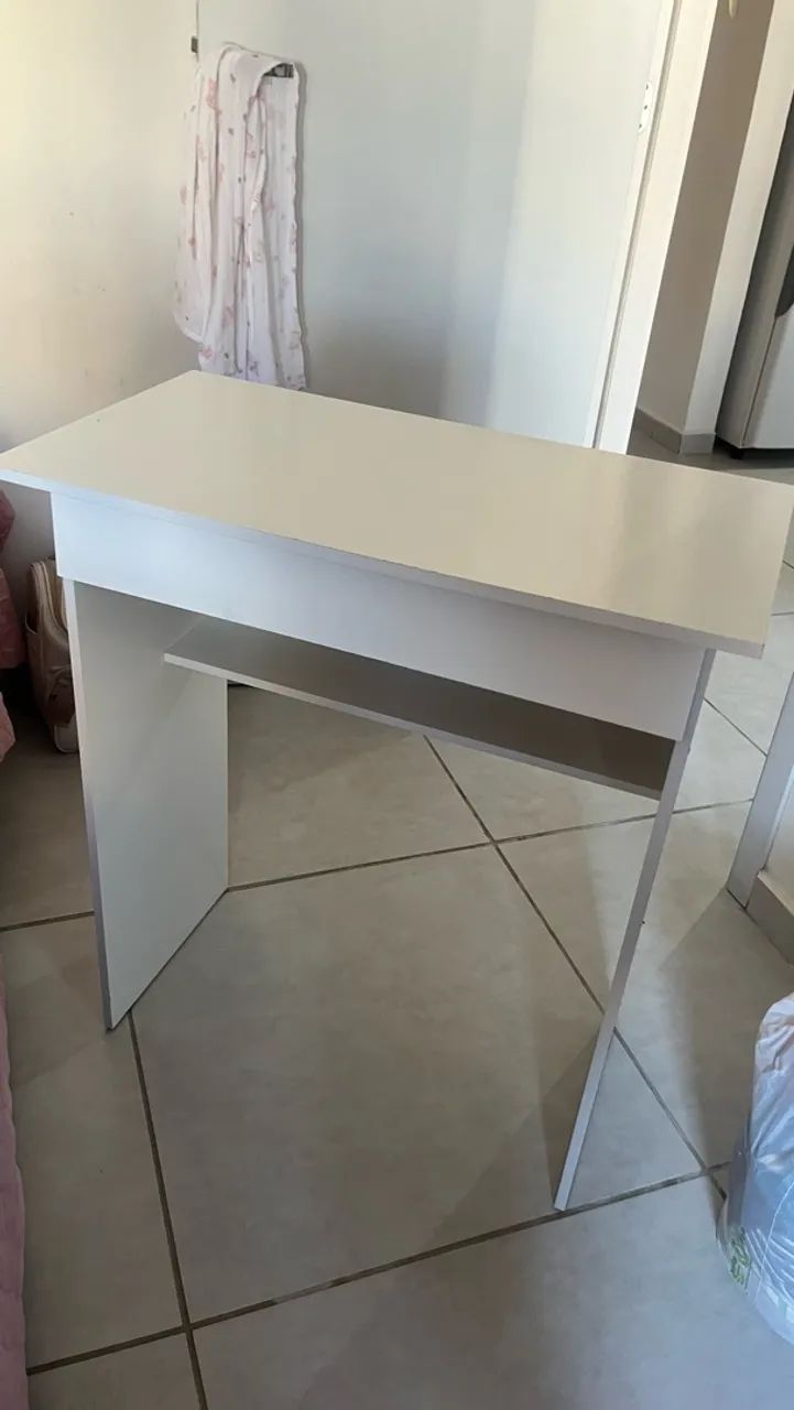 MESA escrivaninha branca  - Foto 2
