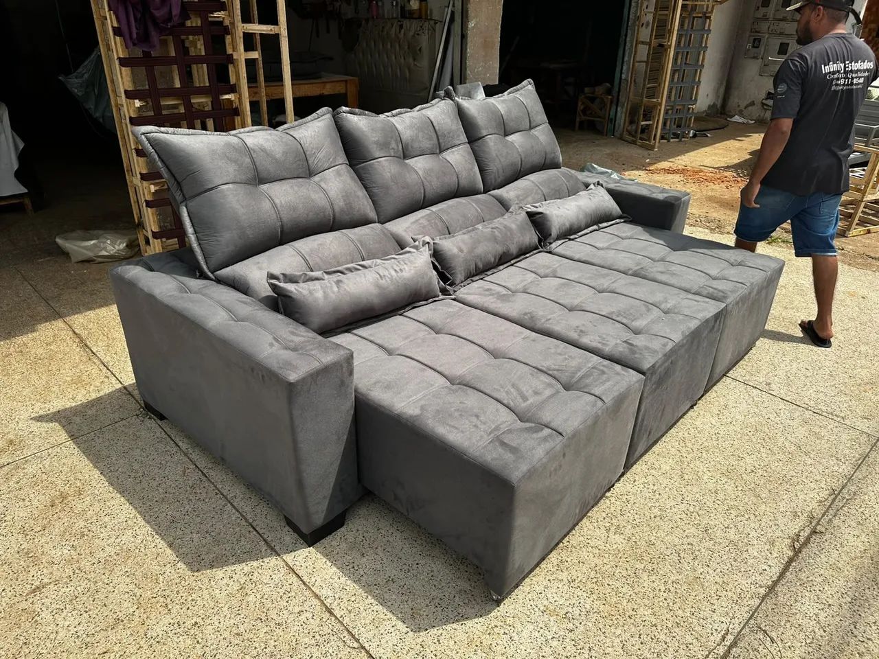 Sofa retrátil 