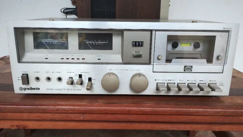 Gradiente Stereo K7 Deck CD-3700 Anos 80