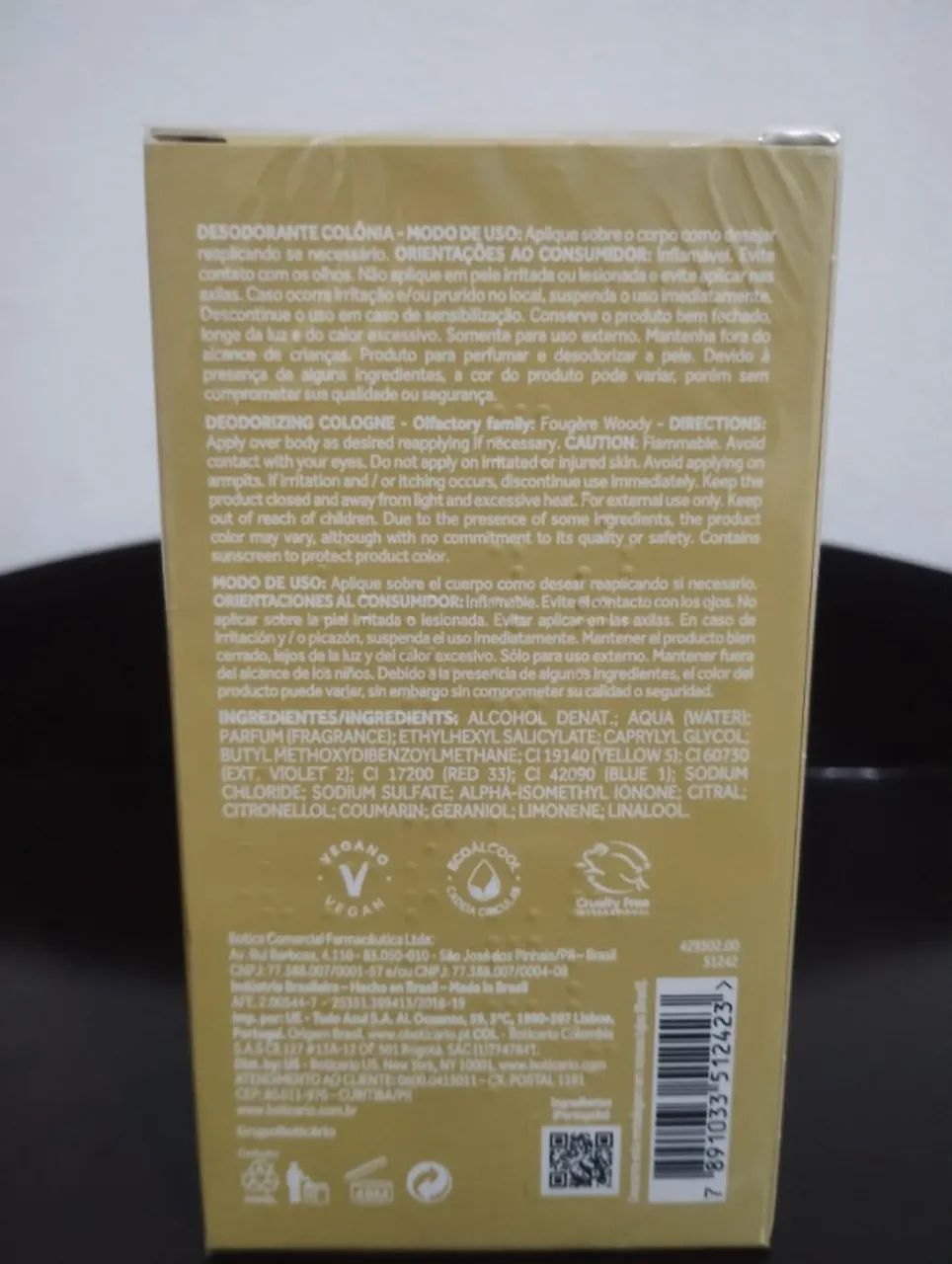 PERFUME QUASAR BRAVE O BOTICARIO 100ML R$ 139,90 CADA .  - Foto 5