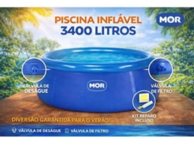 Piscina de plástico