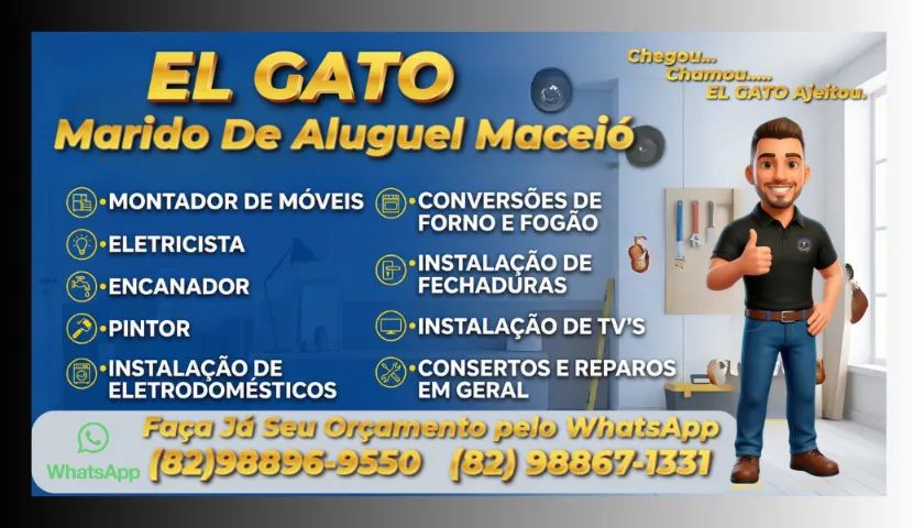  MONTADOR DE MOVEIS MACEIO