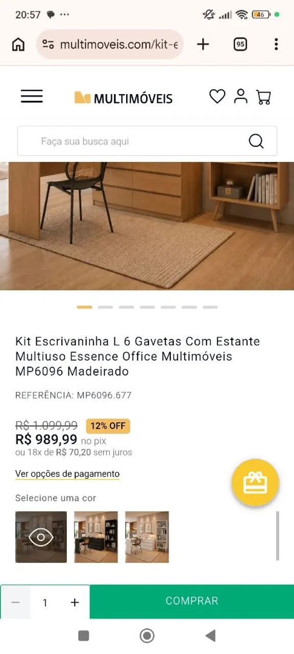 Cômoda com escrivaninha  - Foto 3