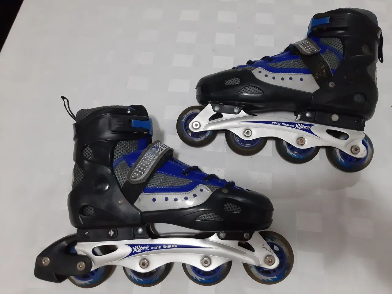 Patins Inline X-Seven (ajustável 37 - 40) - pouco usado - Foto 2