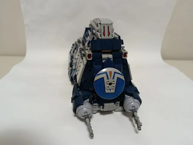 Blocos de Montar Veículo Star Wars MTT Azul Compatível com Lego
