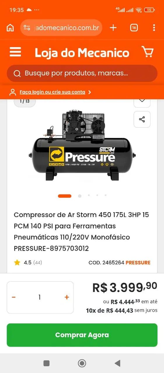 Compressor ar