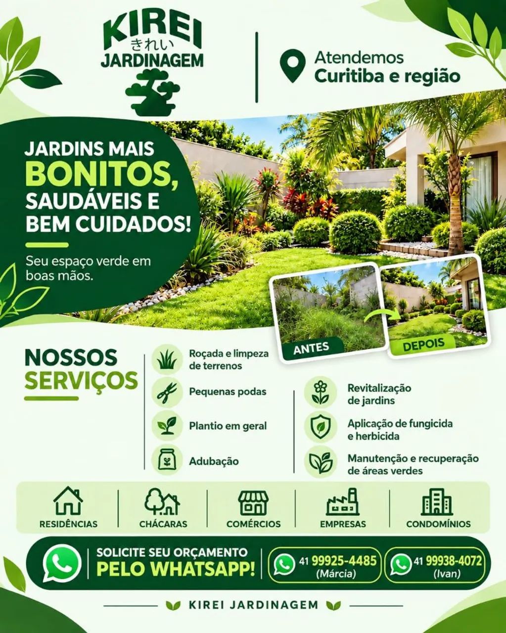 Kirei jardinagem 