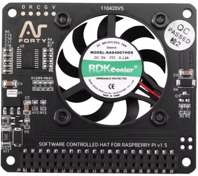 Cooler Para Raspberry Jumbospot Hotspot Mmdvm Argon Fan Hat - Foto 3