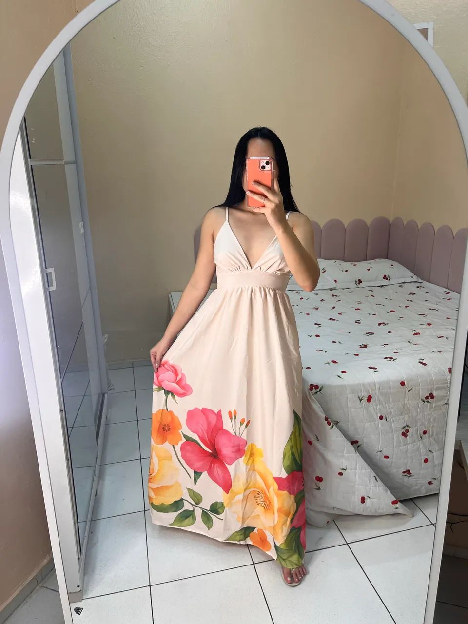 vestido flor 