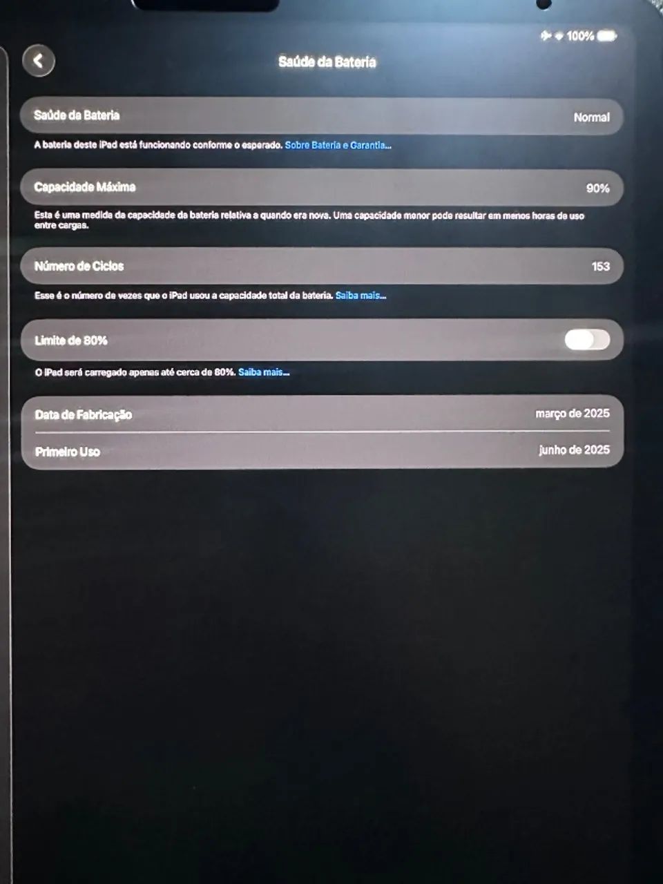 iPad m4 pro tela 13  256 gb preto 